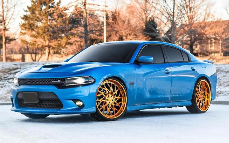 Dodge Charger R/T Scat Pack on Forgiato Wheels (Blocco) '2019